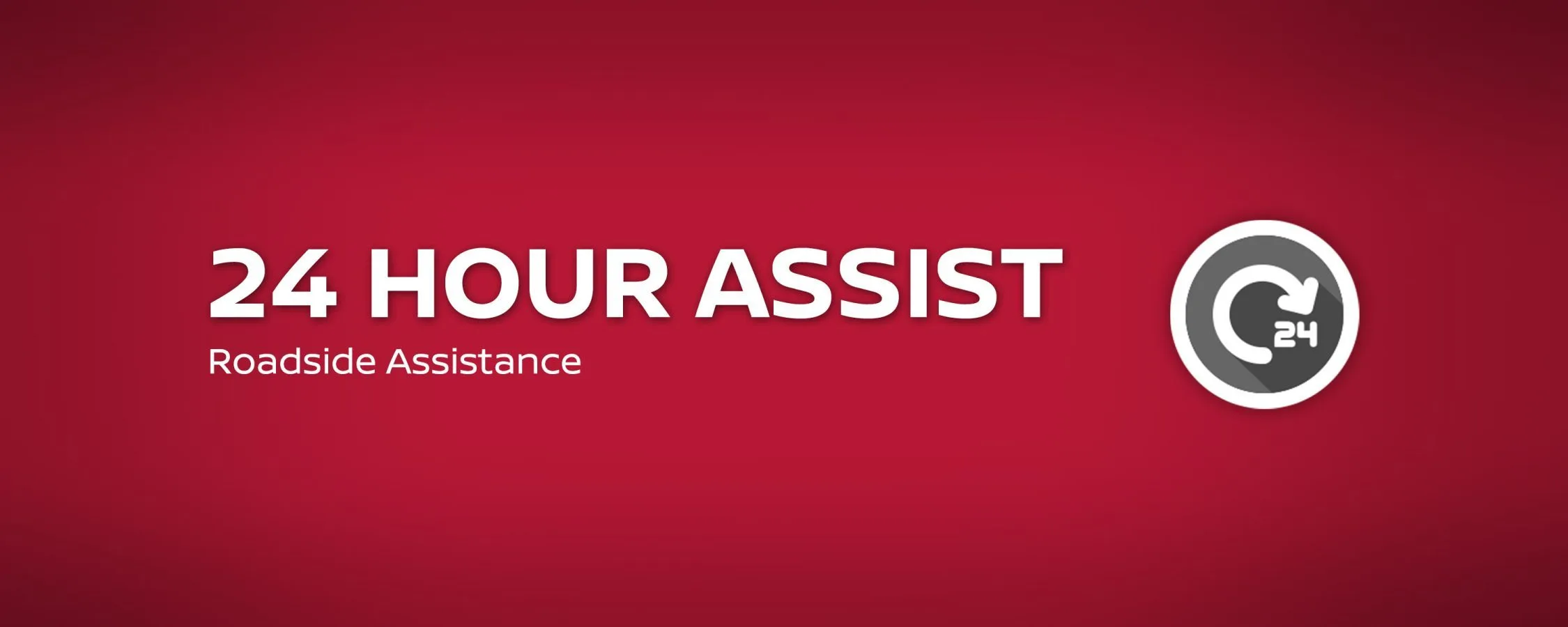 Nissan 24-Hour Assistance banner